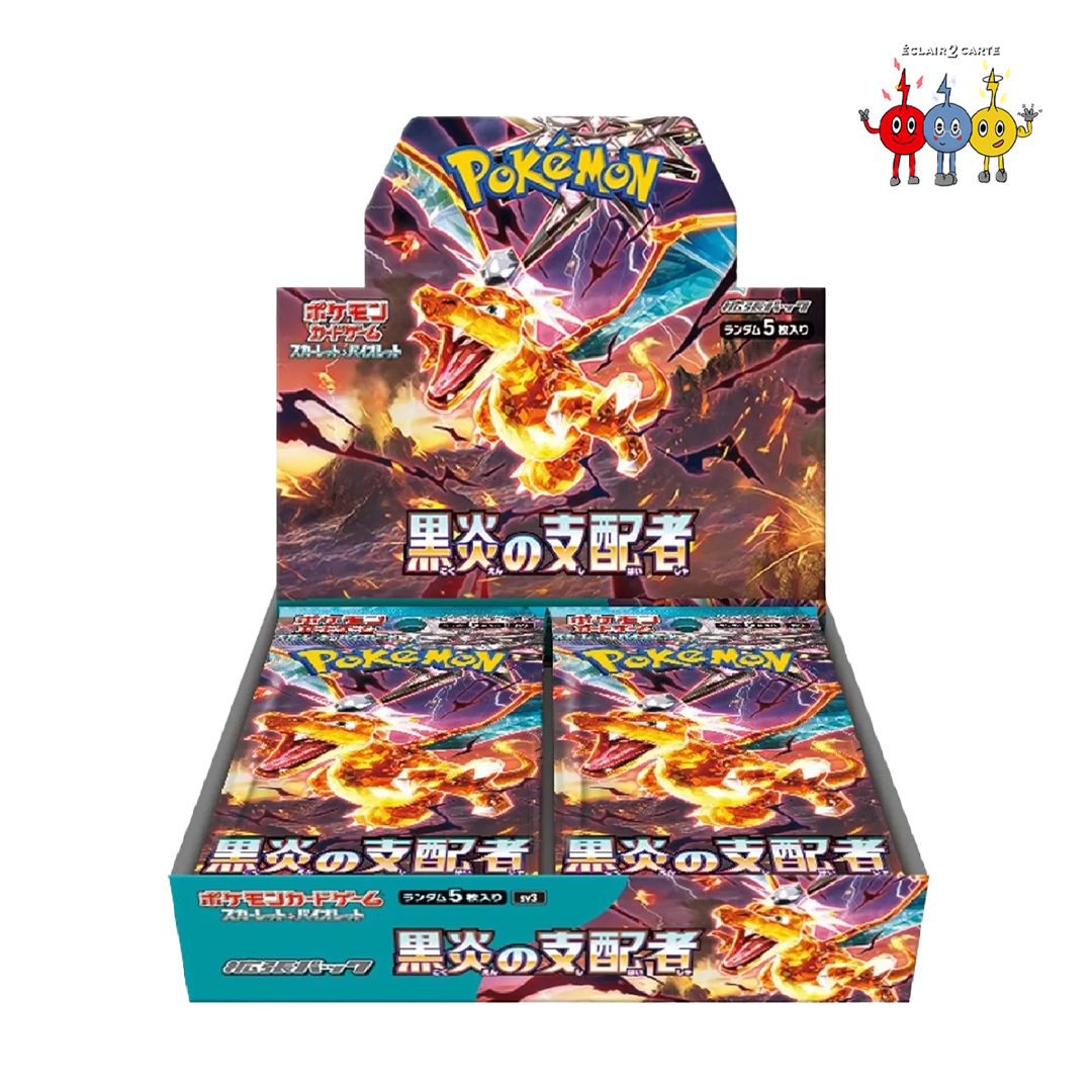 Display de 30 Boosters SV3 - Black Flame Japonais