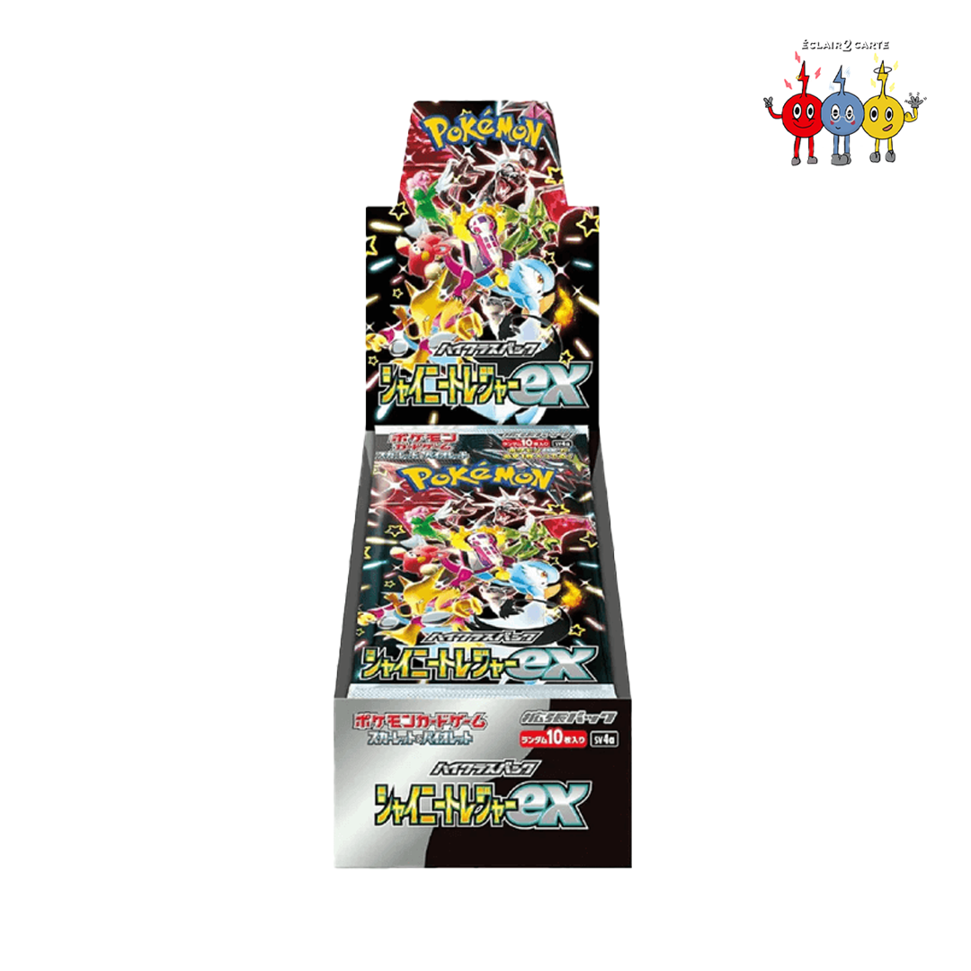 Display de 10 Boosters SV4A - Shiny Treasure EX Japonais