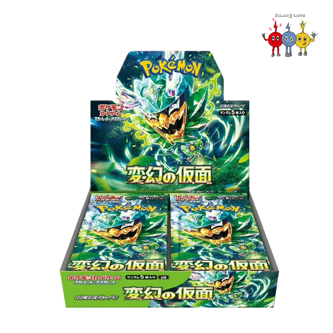 Display de 30 Boosters SV6 - Mask of Change Japonais
