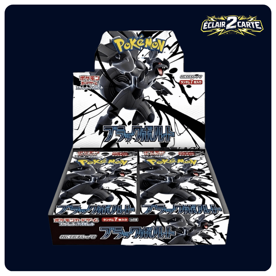 Display Black Bolt - SV11B - Japonais