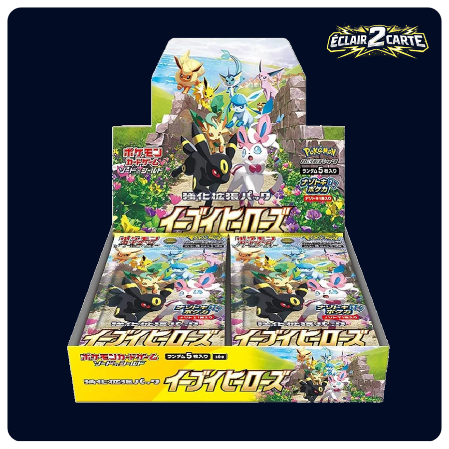 Display Eevee Heroes - SV6A - Japonais
