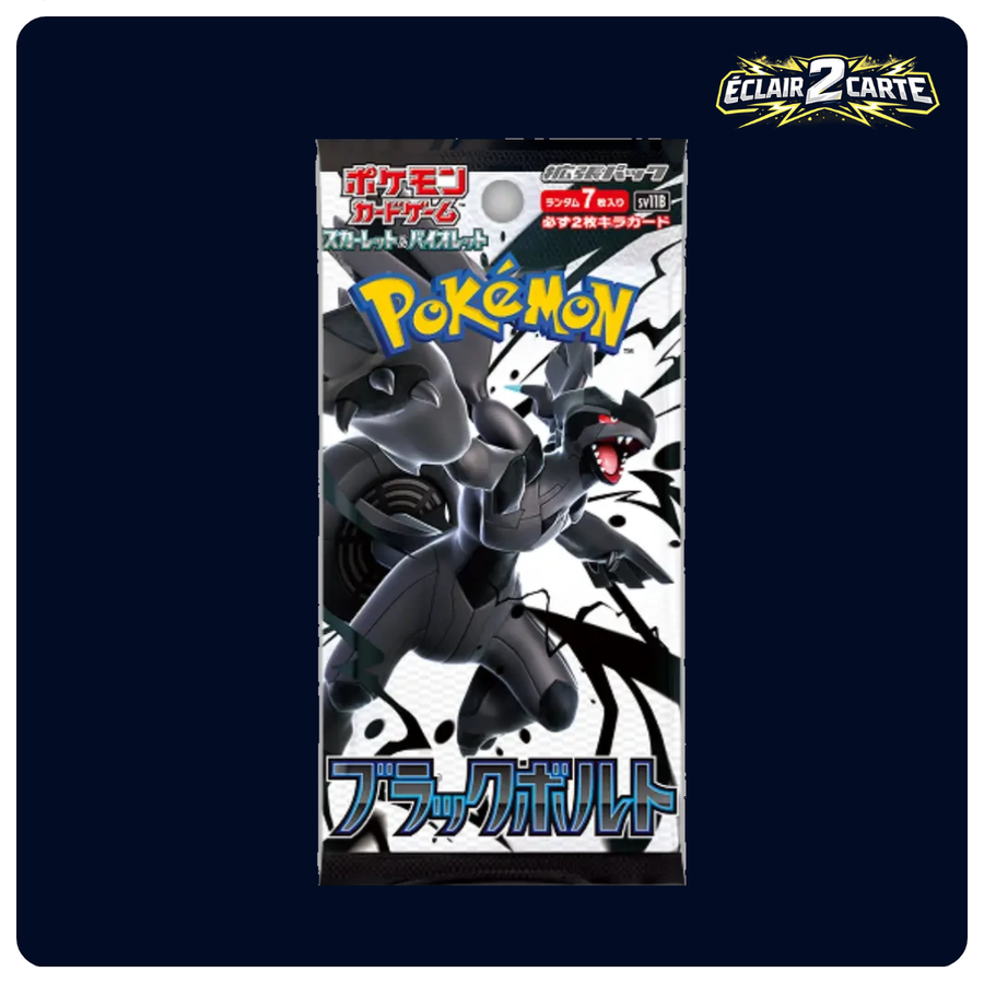 Booster Black Bolt - SV11 - Japonais