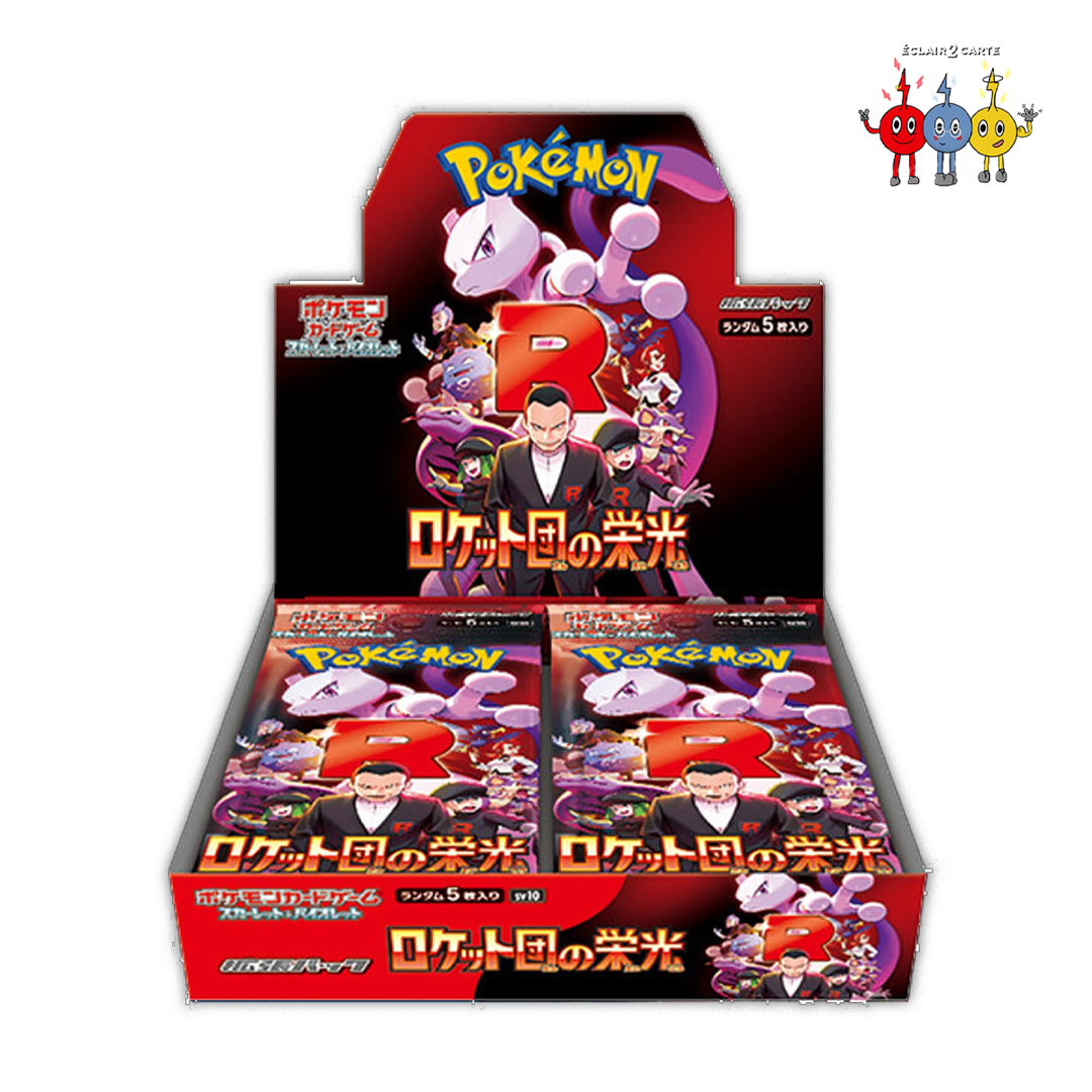 Display de 30 Boosters SV10 The Glory of Team Rocket